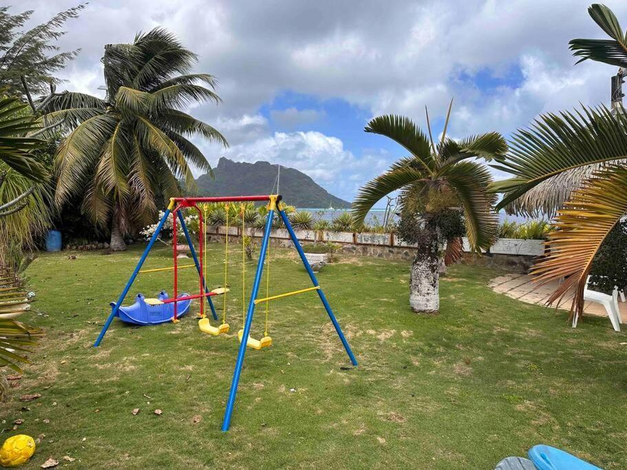 Meri Lodge Huahine Fare Exterior foto