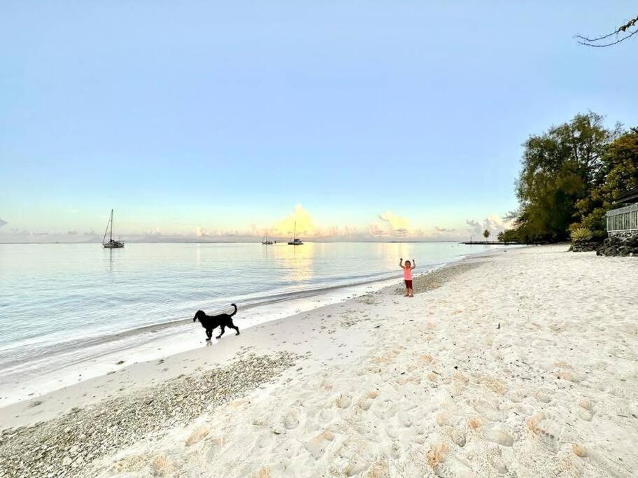 Meri Lodge Huahine Fare Exterior foto